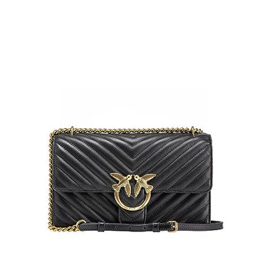 Pinko Damen Love ONE Classic Sheep NAPP Liebe EINEN KLASSISCHEN DC-SCHAFNAPP, Z14Q_Bianco SETA-Antique Gold im Sale